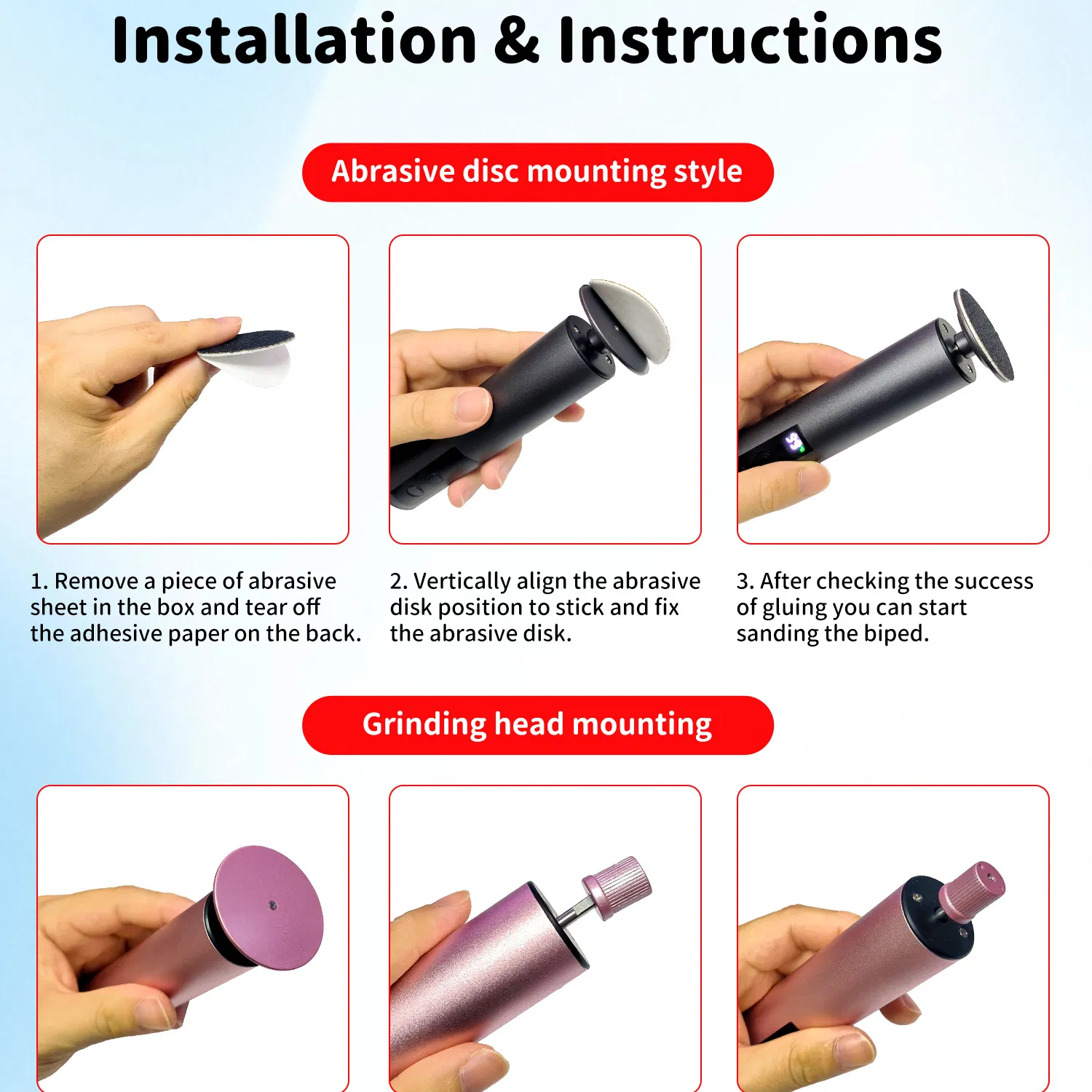 2-in-1 Electric Nail Drill – Rechargeable LED Display Grinder & Polisher with Dust Collector