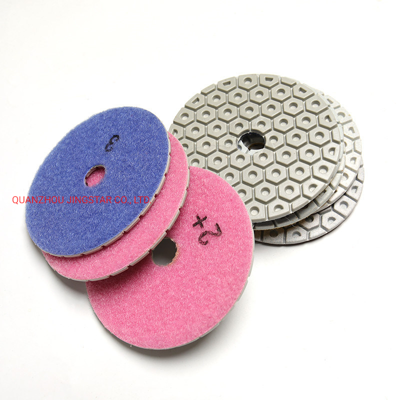 Factory 4 Inch 1#2#3# Marble Polishing Pad A Grade Polishing Pad