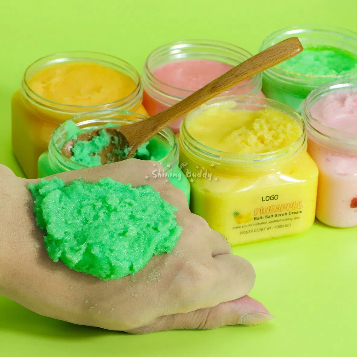 Custom Body Care Avocado Body Scrub OEM/ODM Whitening Moisturizing The Skin