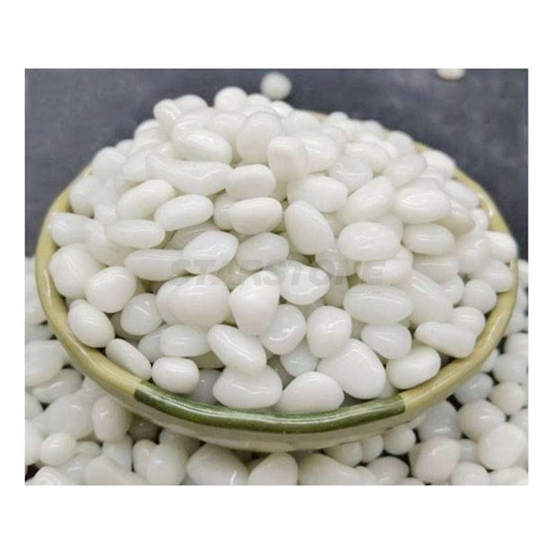 Starstone Natural White River Rock Stone Pebbles for Garden Landscape Decoration