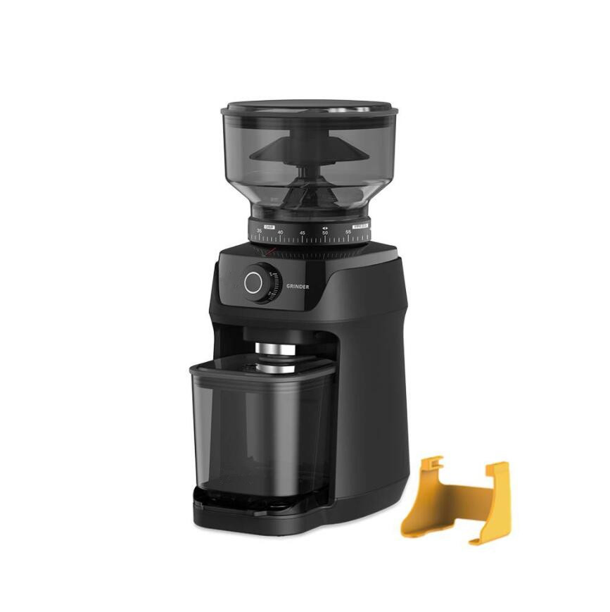 Household 65-Speed Adjustable Coarseness and Fineness Timed Electric Coffee Grinder