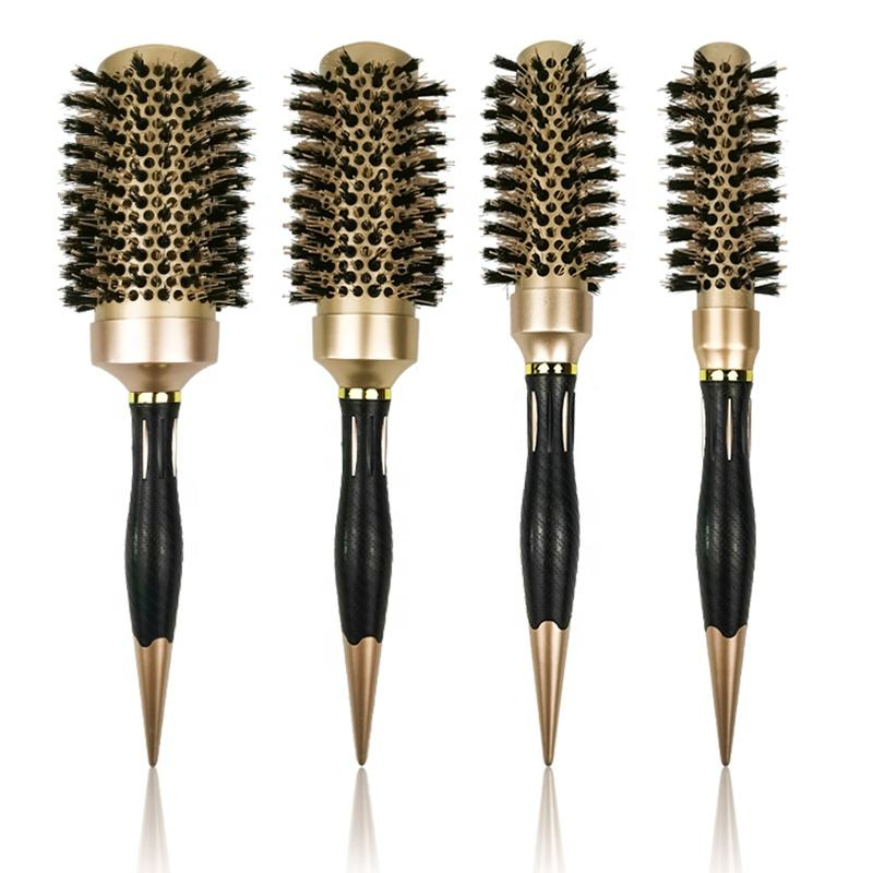 Бигуди с нейлоновой и щетинной щетиной для салонов