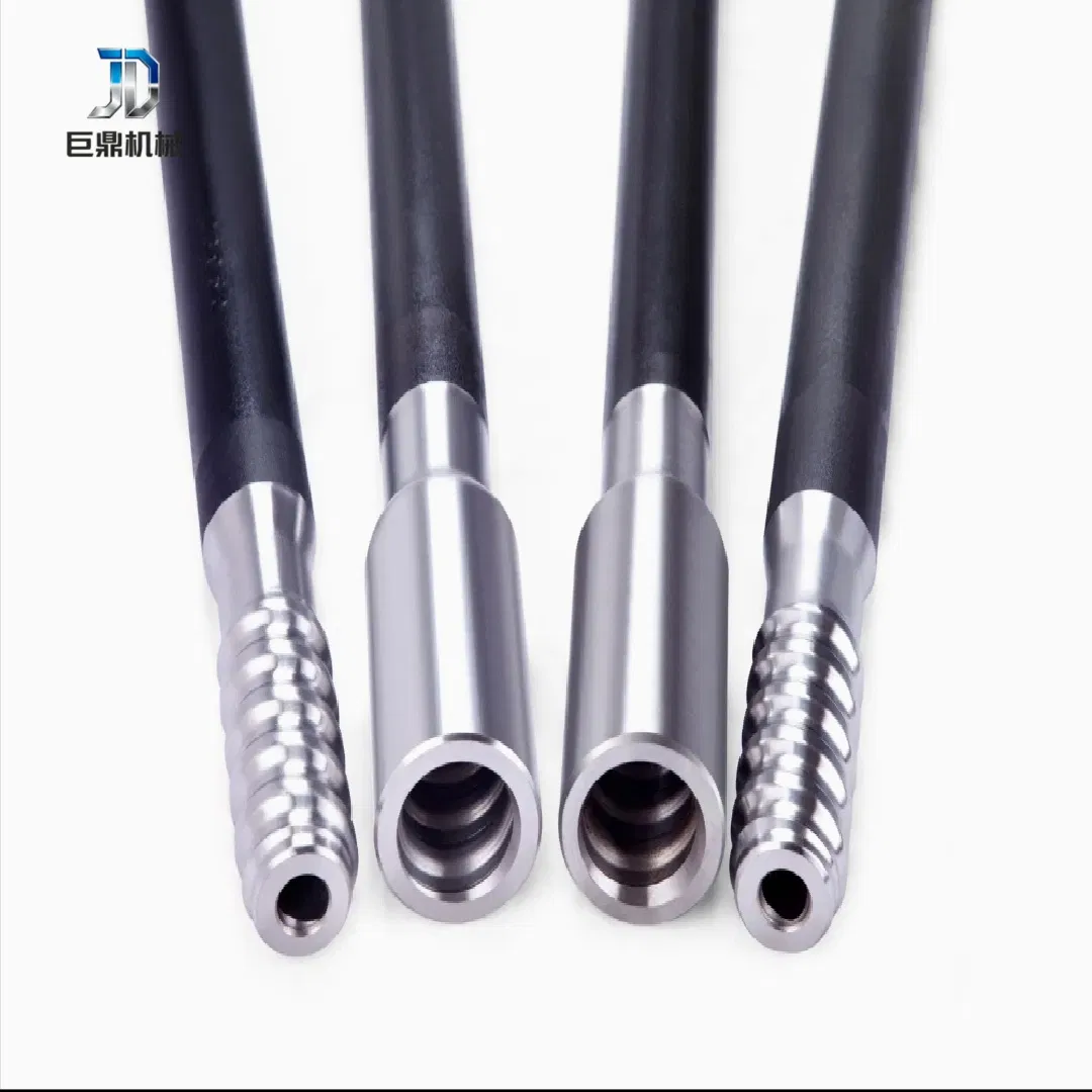 High-Strength Wear-Resistant Threaded Extension Rod Mining Secondary Blast Hole Rod Special Threaded Rod for Blasting Engineering Wholesale
