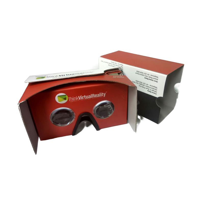 Factory Wholesale Cardboard Vr2.0 3D Custom Brand Vr Cardboard Headset