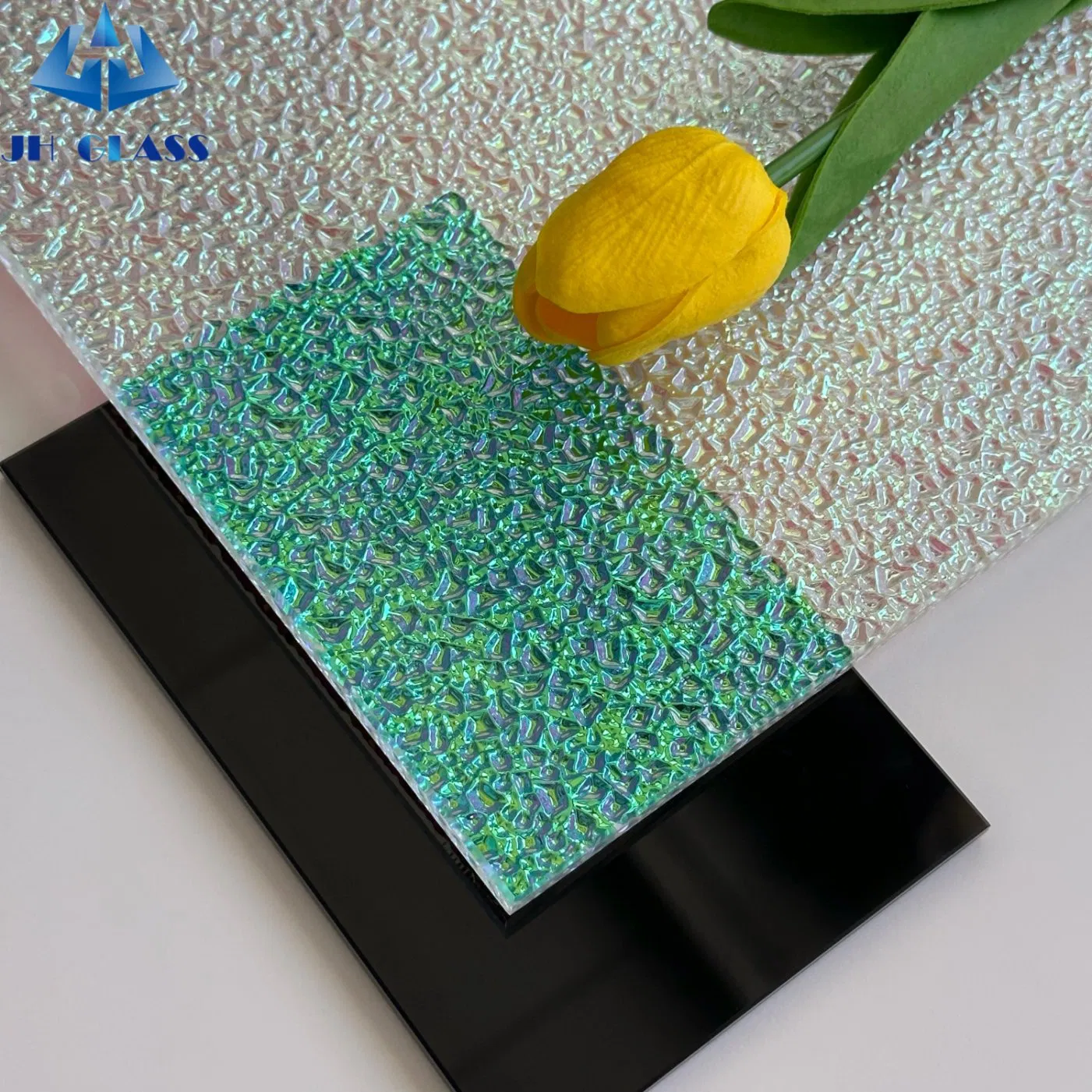 3mm, 4mm, 5mm Colorful Rainbow Dichroic Decorative Art Glass for Hotel /Shopping Mall/ Bar