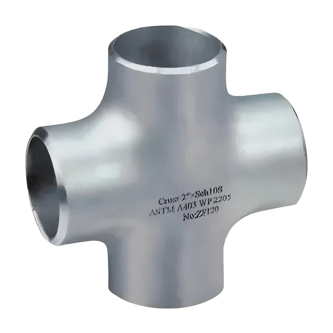 Stainless Steel Butt Weld Fittings 4-Way Equal Cross