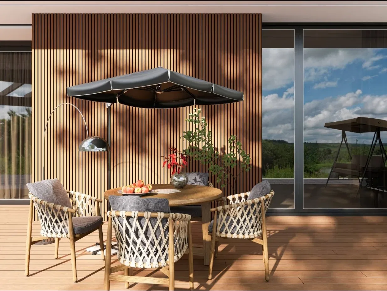 WPC Wall Panel for Home Furniture/Interior Decoration Material Building Material