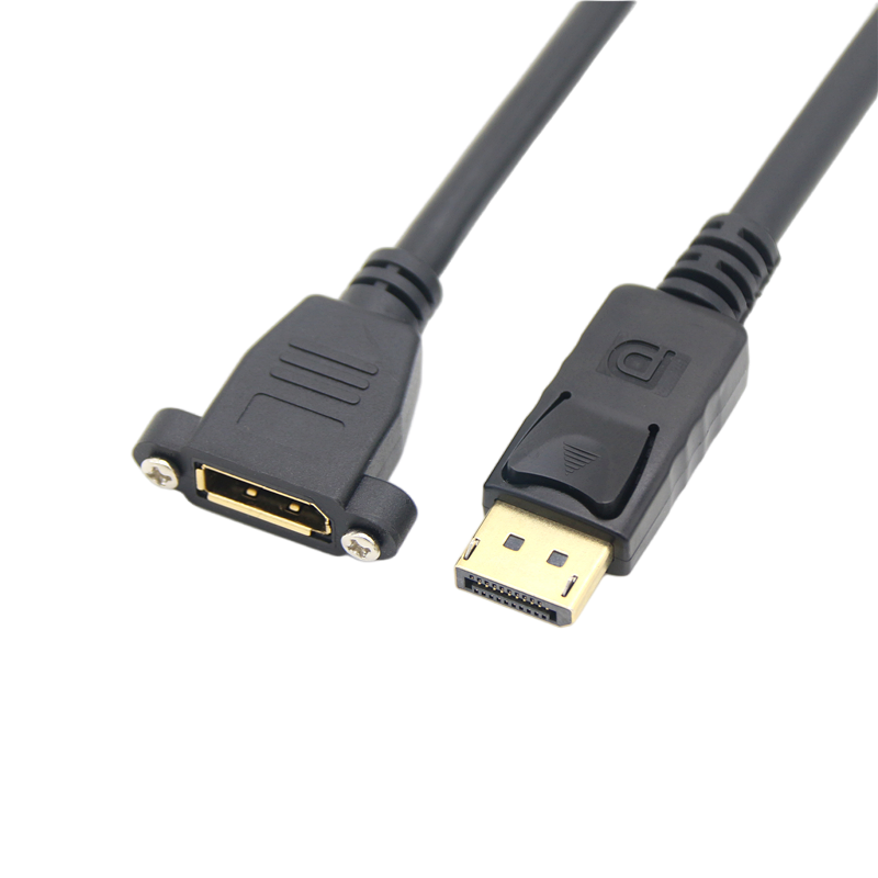 Displayport Female Panel Mount Cable Dp Cable High-Quality Displayport Female Panel Mount Cable for Seamless Connections