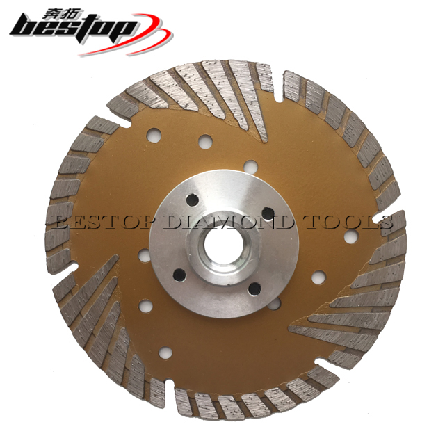 Triangle-Protective Granite Diamond Cutting Disc