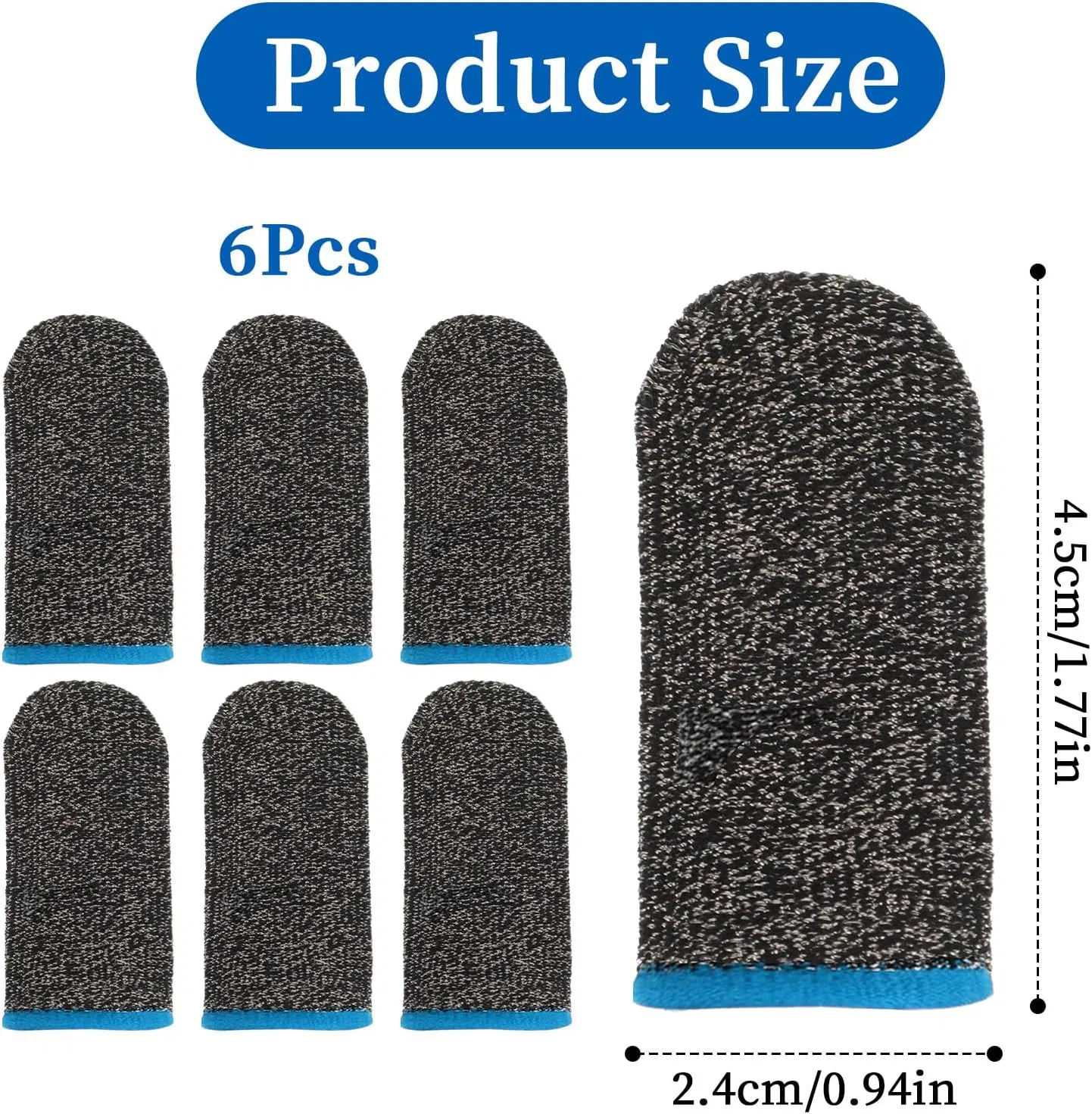 Touchscreen Thumb Sleeves Anti-Sweat for Honor of Kings