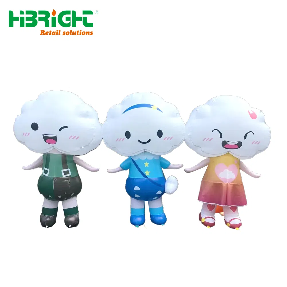 Customized Supermarket Promotional Inflatable Air Doll