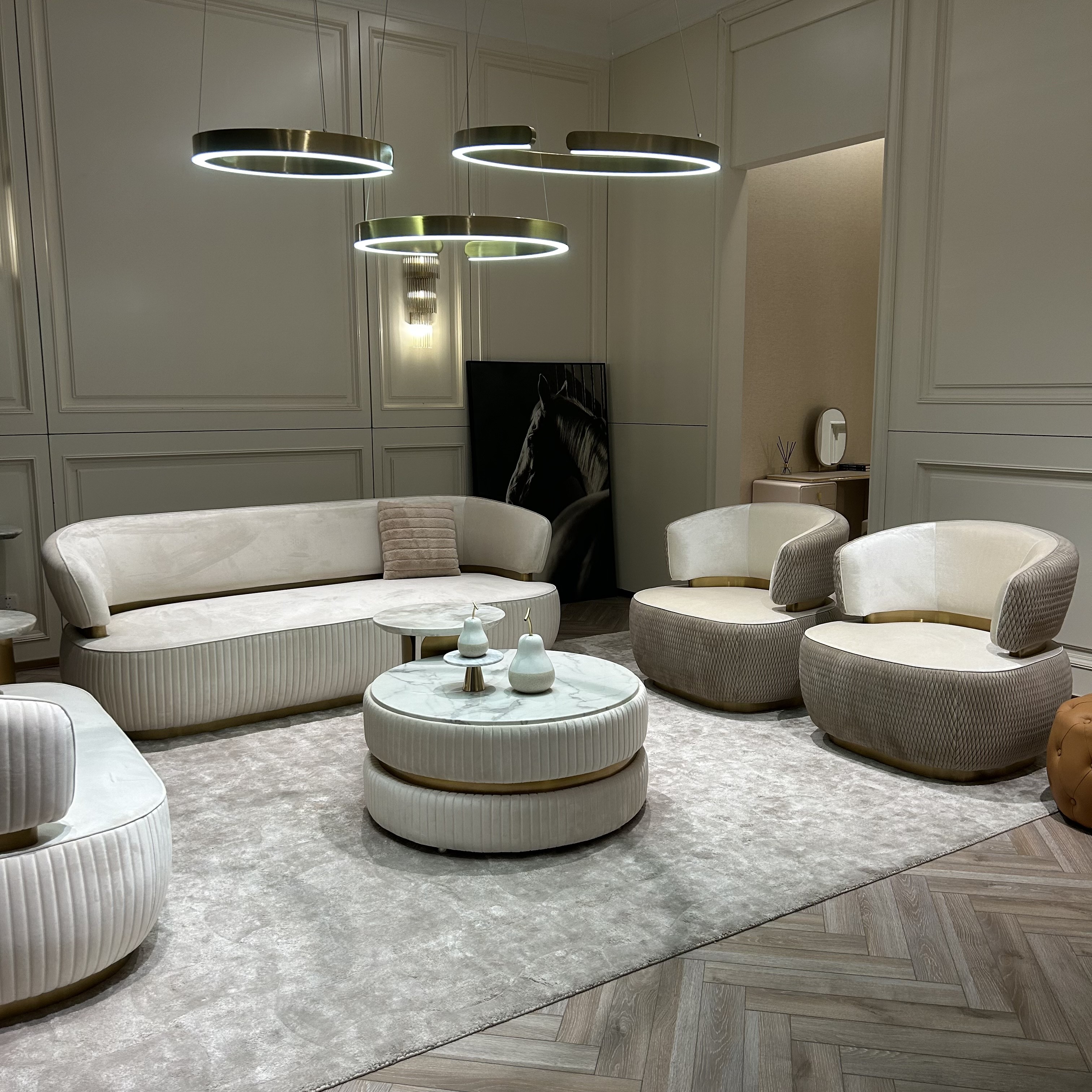 Мебель для гостиной итальянский стиль комплект