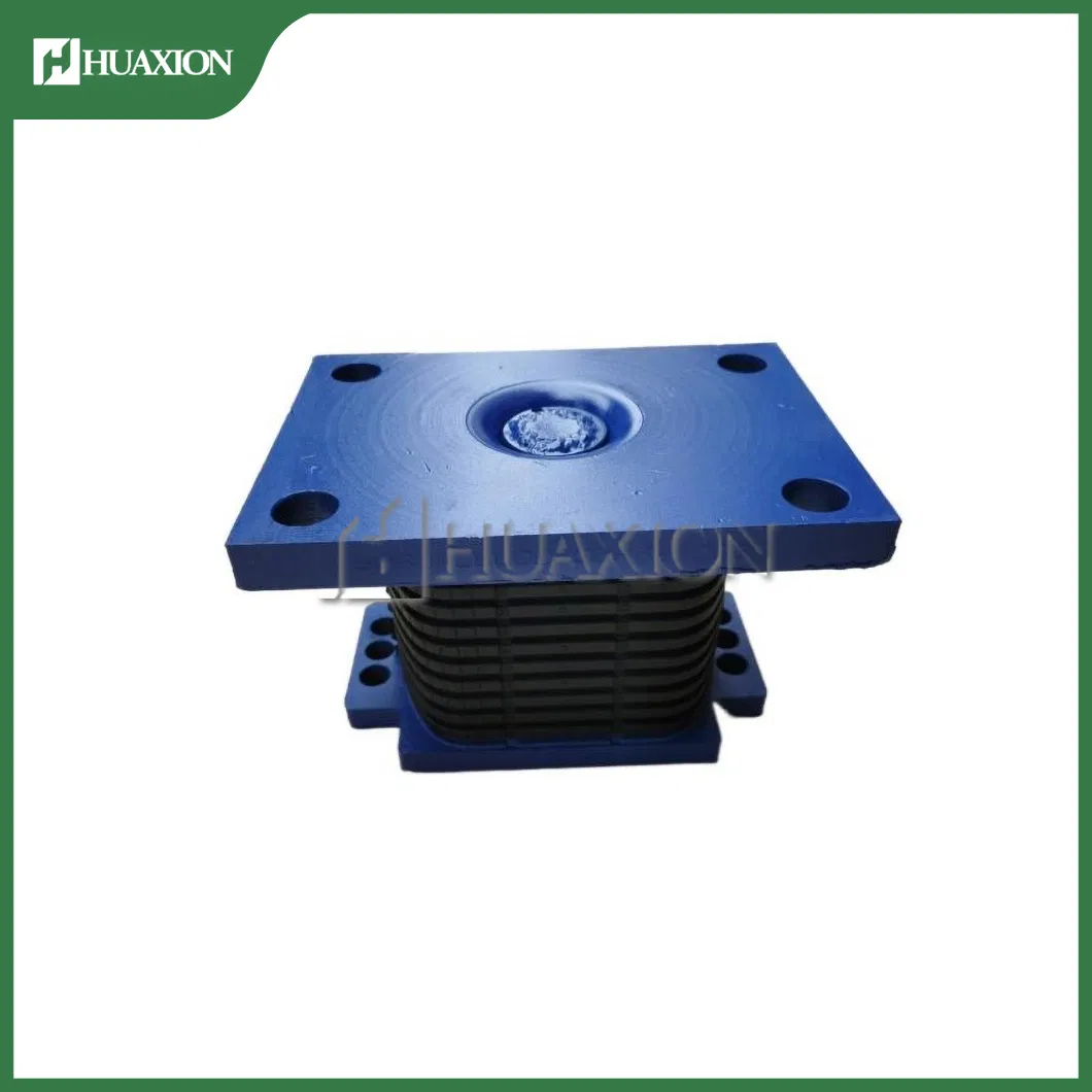 HS3316 Duty Truck Spare Part Wg9925525280 HOWO /A7 Natural Rubber Bridge Bearing