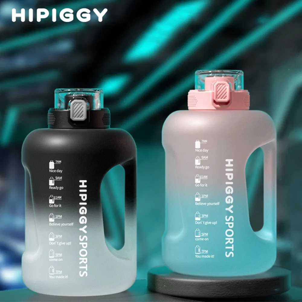 Спортивная бутылка для воды HIPIGGY, 50oz/80oz