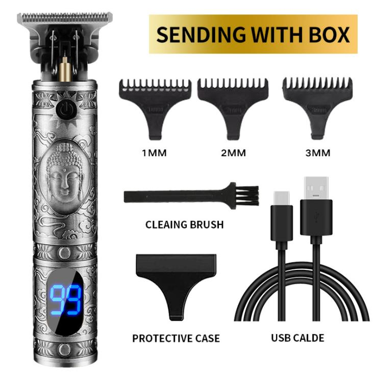 LCD Models Best Selling Close Cutting Electric Cordless Hair Cut Machine Hair Trimmer for Men