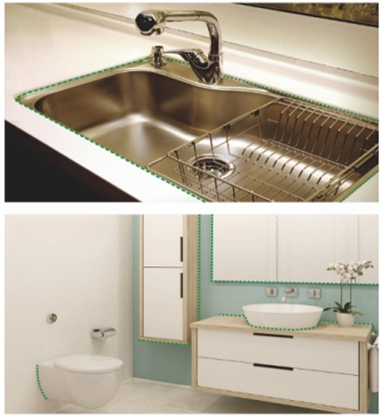 All-Weather Neutral Silicone Sealant for Home and Garden Projects