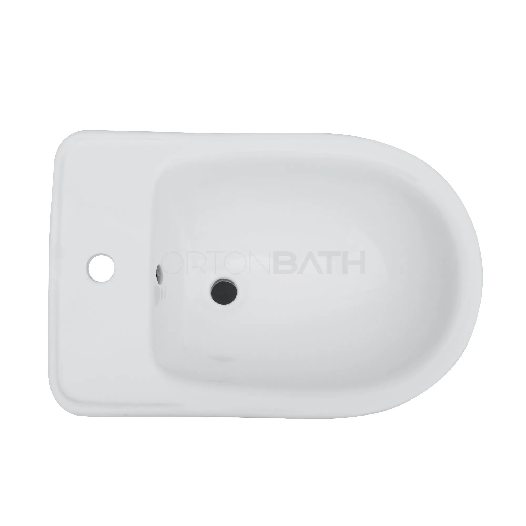 Ortonbath Floor Mounted Economical Single Tap Holes Toilette Bidet Hospital Elder Lady Care One Piece Ceramic Wc Toilet Bidet Special Care Bidet