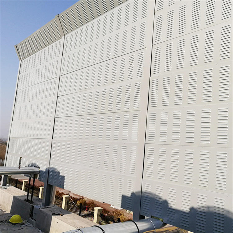 Highway Sound Barrier Panel with High Density Material