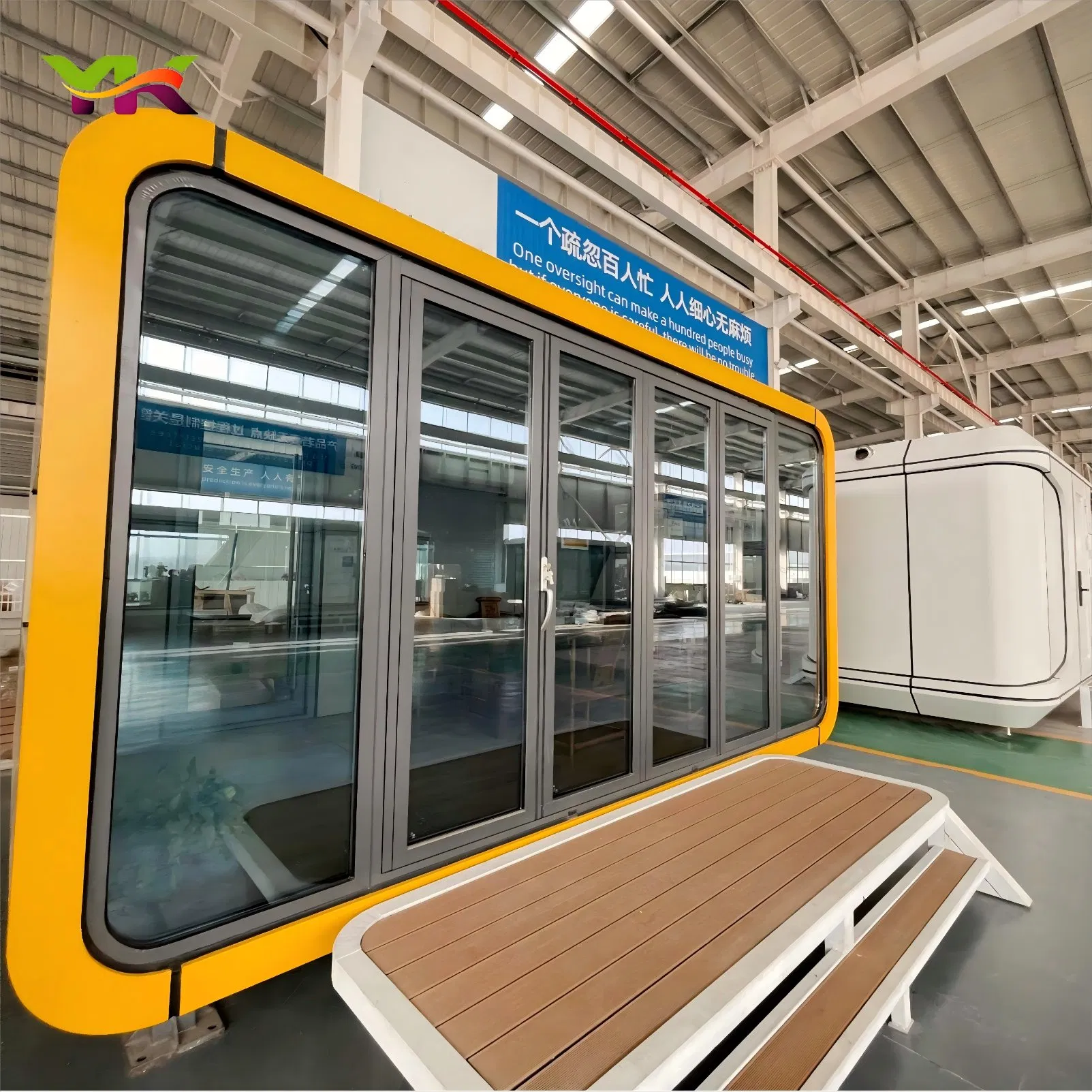 Camping Prefabricated Space Capsule House Price Cabin Tiny Outdoor Steel Prefab Tourism Mobile Mini Tiny Container Apple Pod Home Portable Cabinet for Sale