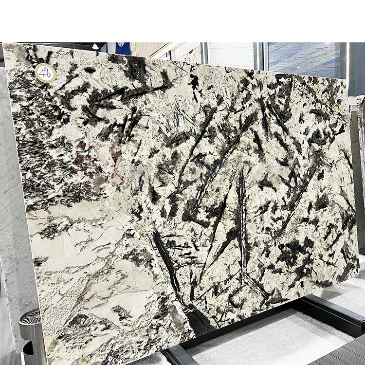 Mounted White Gold Bathroom Vanity with Countertop Translucent Quartzite Patagonia Quartzite Tile Quartzite Crytall Slabs