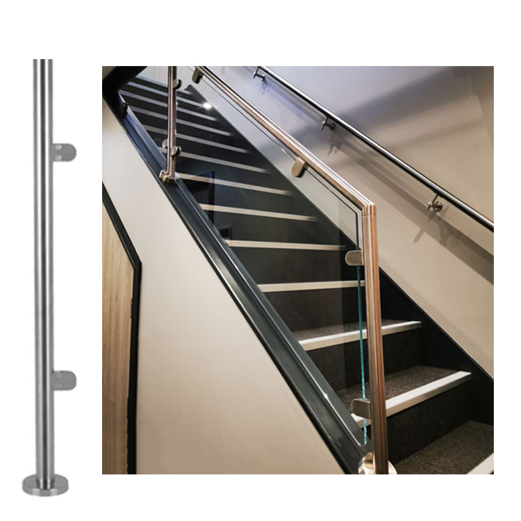 Wholesale Stainless Steel Balustrade Steel Handrail Bracket Deck Balcony Handrails