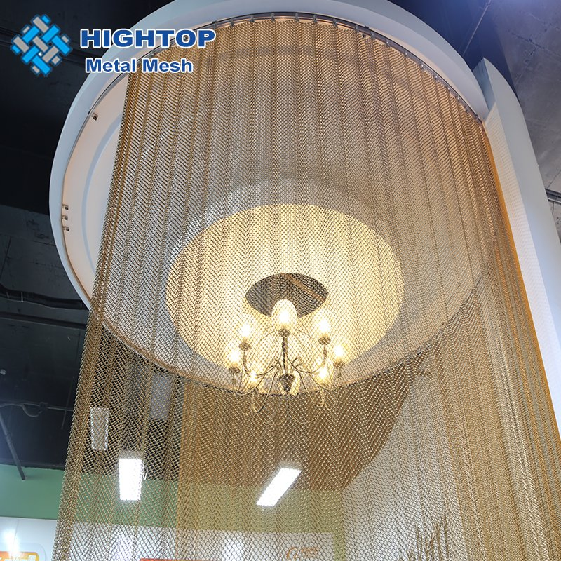 Decorative Wire Mesh Metal Mesh Chain Curtain for Room Divider