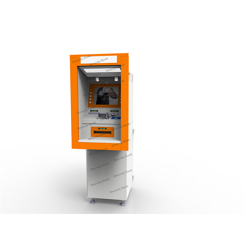Deposit Withdraw Cash Mini Saving Bank Banknote Deposit Machine ATM Automatic Teller Machine Self Service Kiosk Cash Deposit and Dispensing Machine