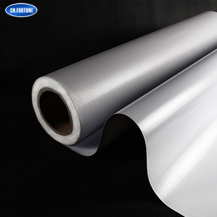 240g~750g 3.2m Matte Advertising Banner Material 440g 10oz 13oz Hot Lamination PVC Flex Banner Roll