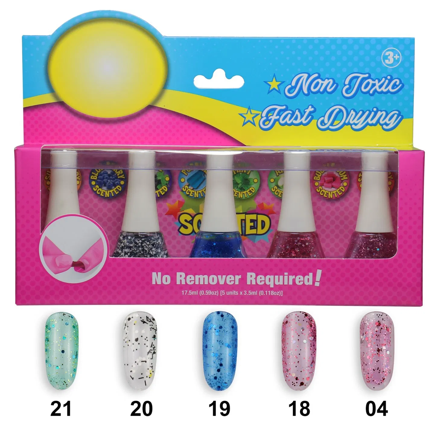 Removable Nail Polish for Easy Application and Removal