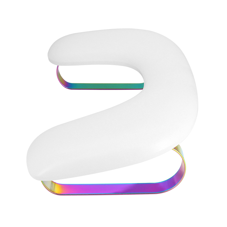 Luxury Leather Comfortable U Shaped Nail Arm Rest Cushion Hand Rest Pillow