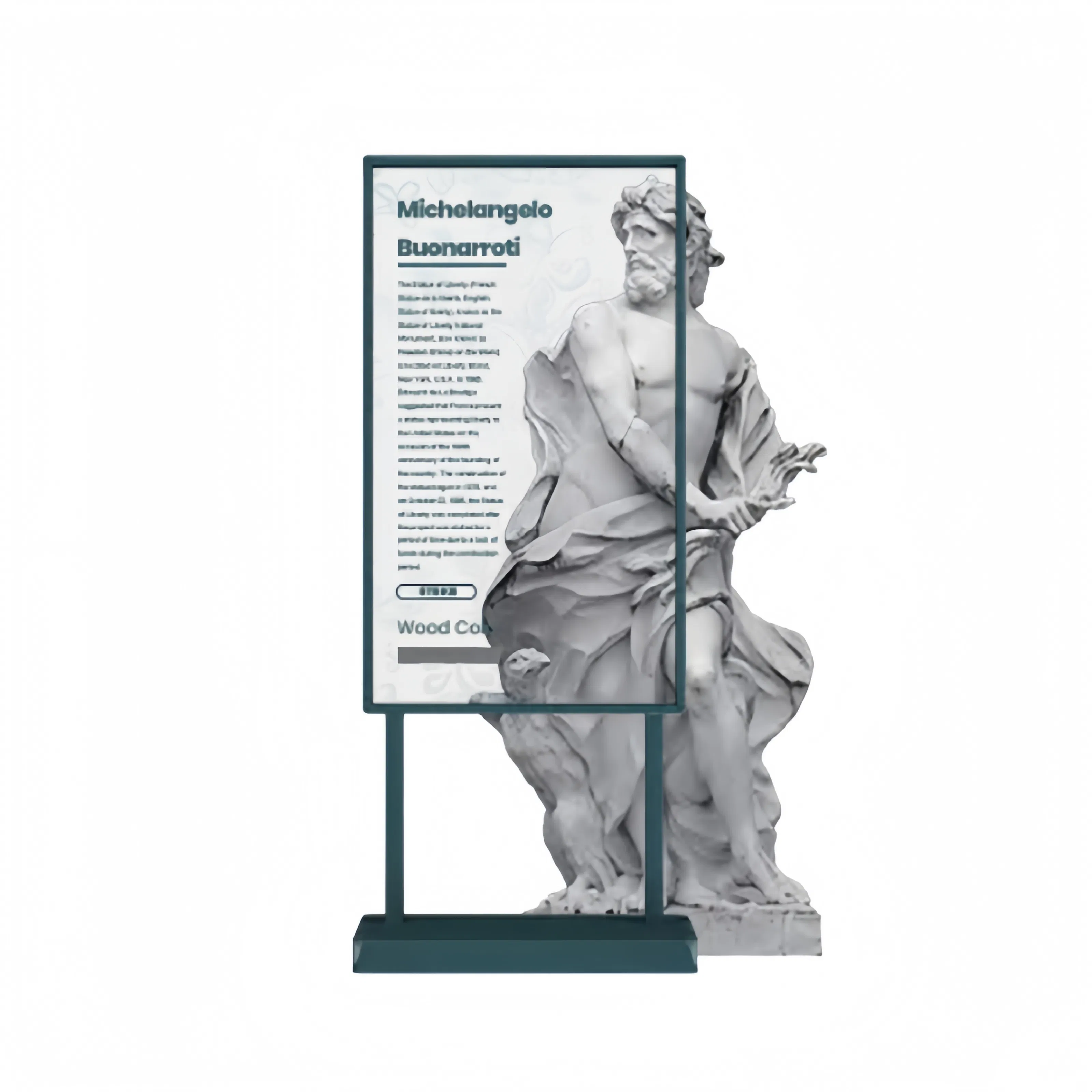 OLED Display Modern Transparent Capacitive Touch Display for Interactive Experiences