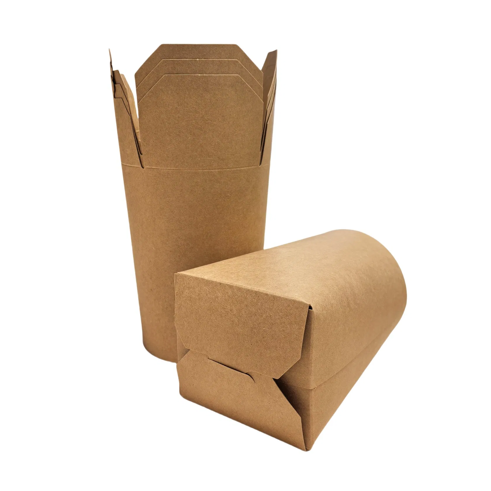 Disposable 1000ml Food Packaging Takeaway Round Bottom Noodle Paper Take Away Box