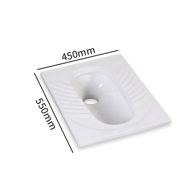 Bathroom Sanitary Yemen Cheap Price Porcelain Ceramic Squatting Pan Squat Toilet Quick Shipping Toilet Wc for Sale