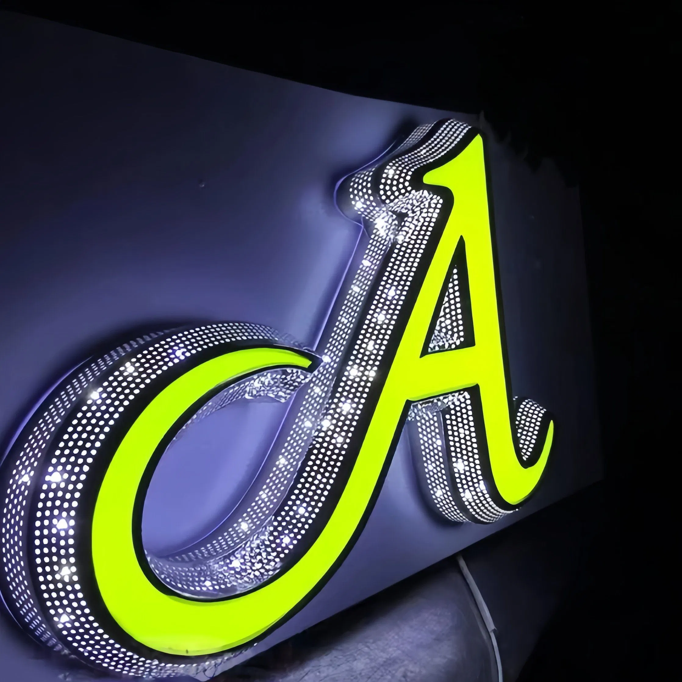 3D Outdoor LED Illuminated Channel Letters Shop Sign Letter Customized Signage