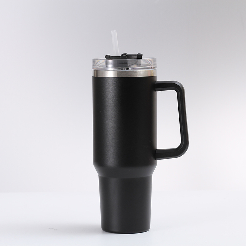 Wholesale Stainless Steel Tumbler with Lid and Straw 40oz Custom Printed Thermal Vacuum Insulated Travel Drink Cup
