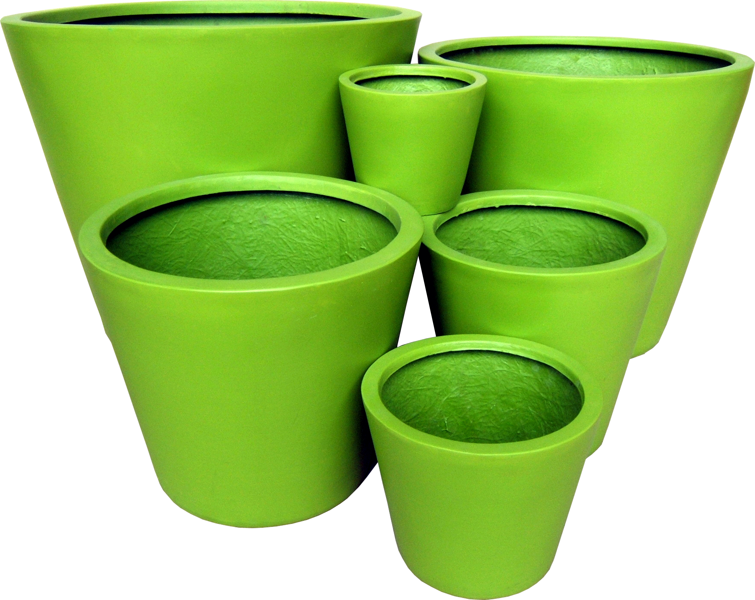 Горшок садовый круглый FRP классический