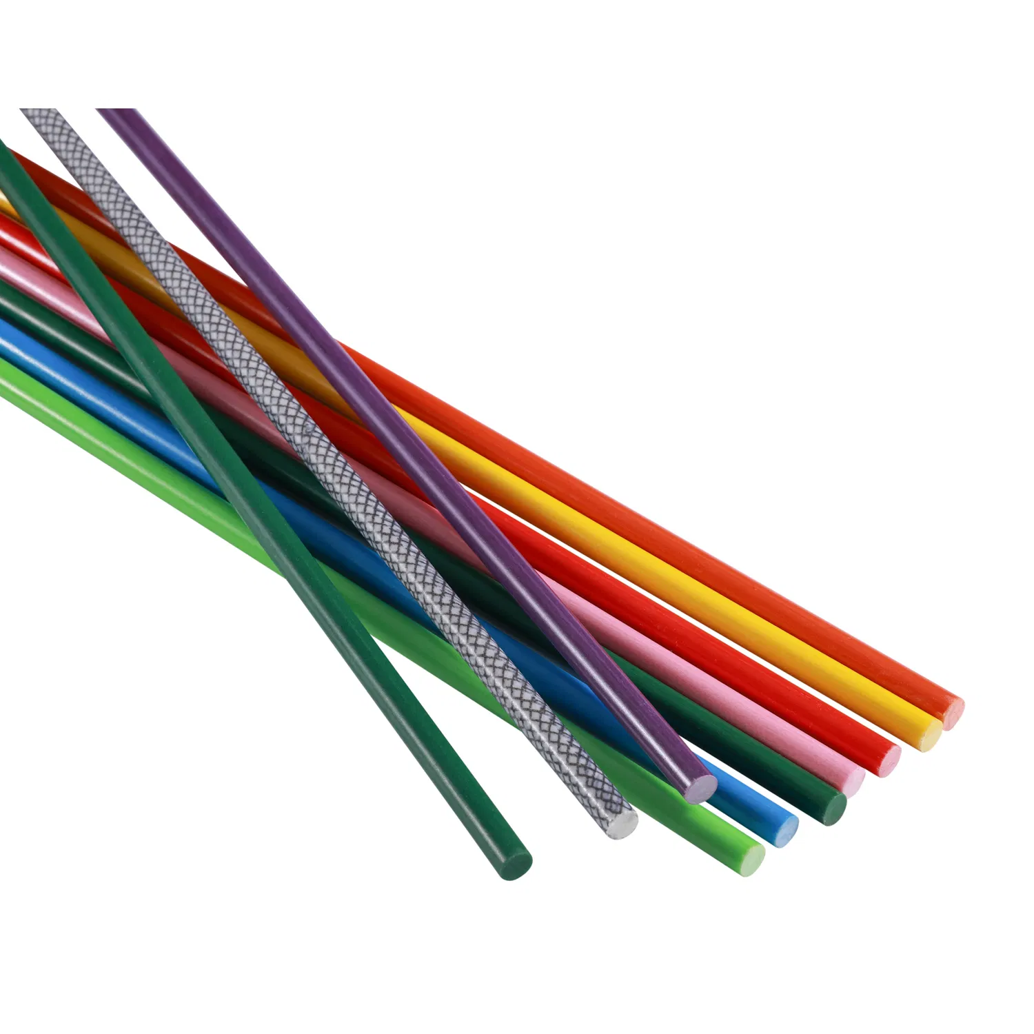 Fiberglass Tree Stakes Fiberglass FRP Garden Stakes / Rod