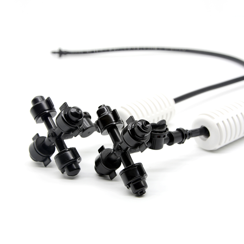 Premium Micro Fogger Sprinkler System with Adjustable Spray Nozzles