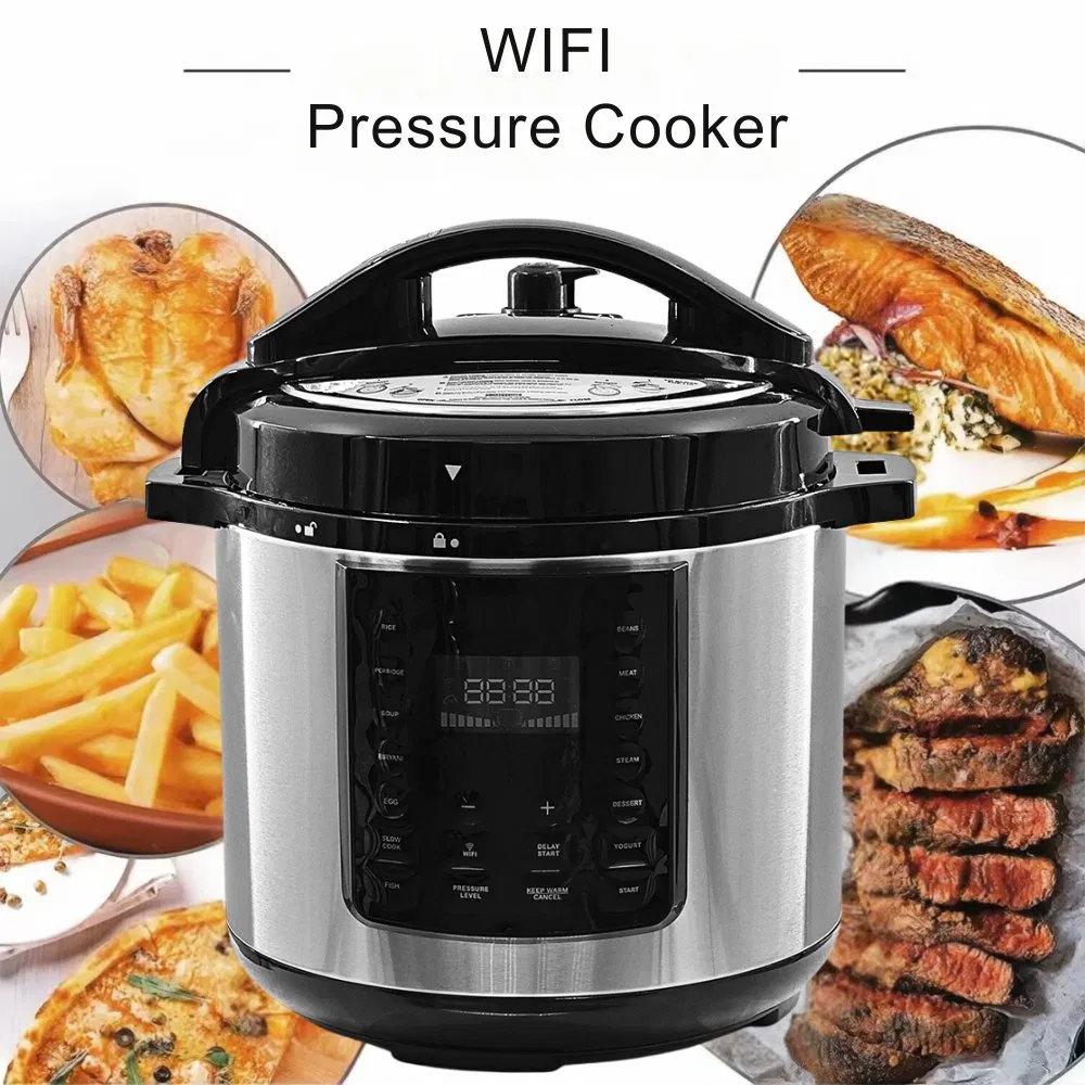Smart Pressure Cooker Featuring Tuya APP for Effortless Remote Cooking Management