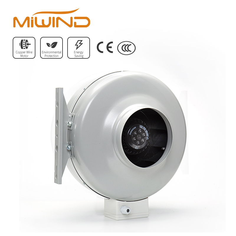 Square Ventilation Axial Flow Wall Mounted Air Shutter Exhaust Fan