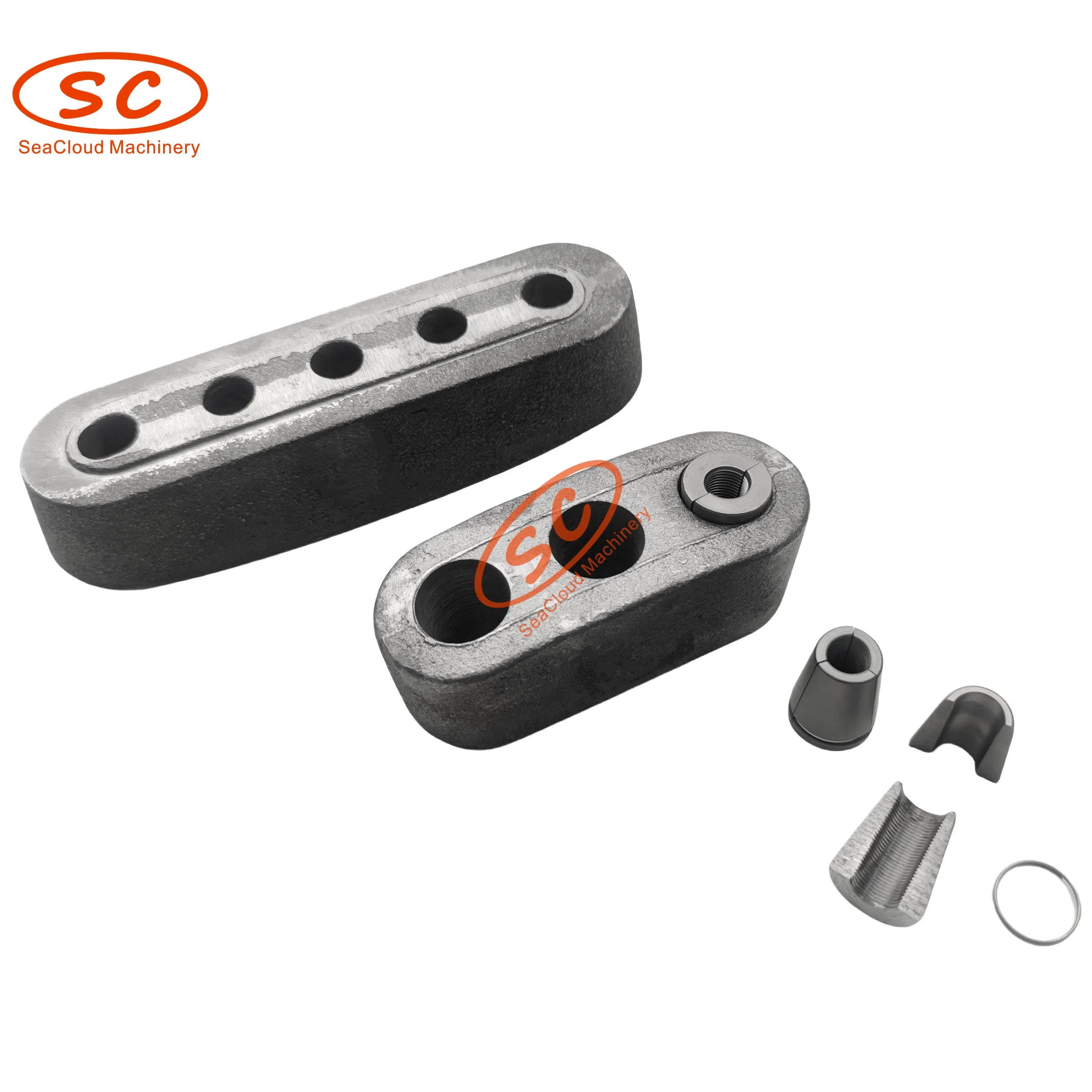 Durable Pre-Stressed Bridge Construction Plate 0.5 Iron Casting Flat Anchorage Wedge Anchor