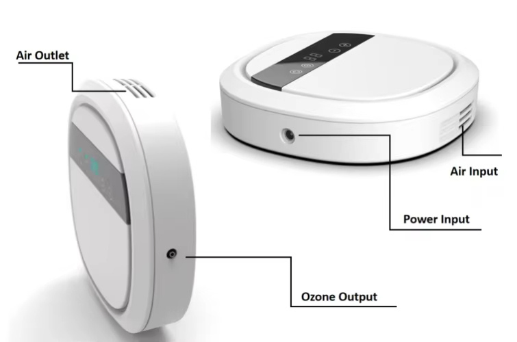 Negative Ion Function Home 400mg/H Ozone Sterilizer Water Purifier with Timer