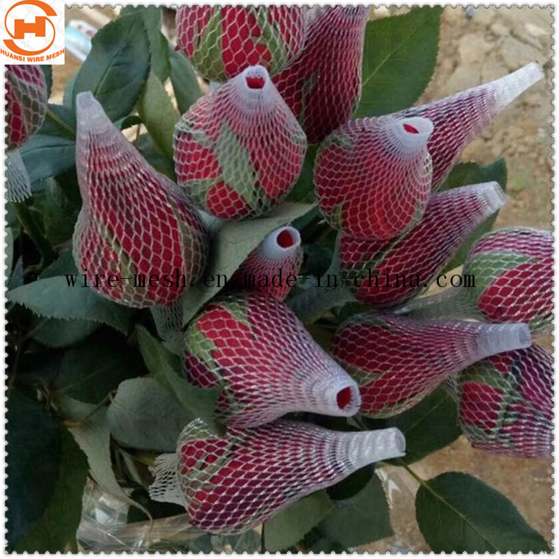 Hot Sale Plastic Protective Flower Sleeve Rose Net