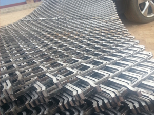 Tec-Sieve Expanded Metal Grating in Carbon Steel
