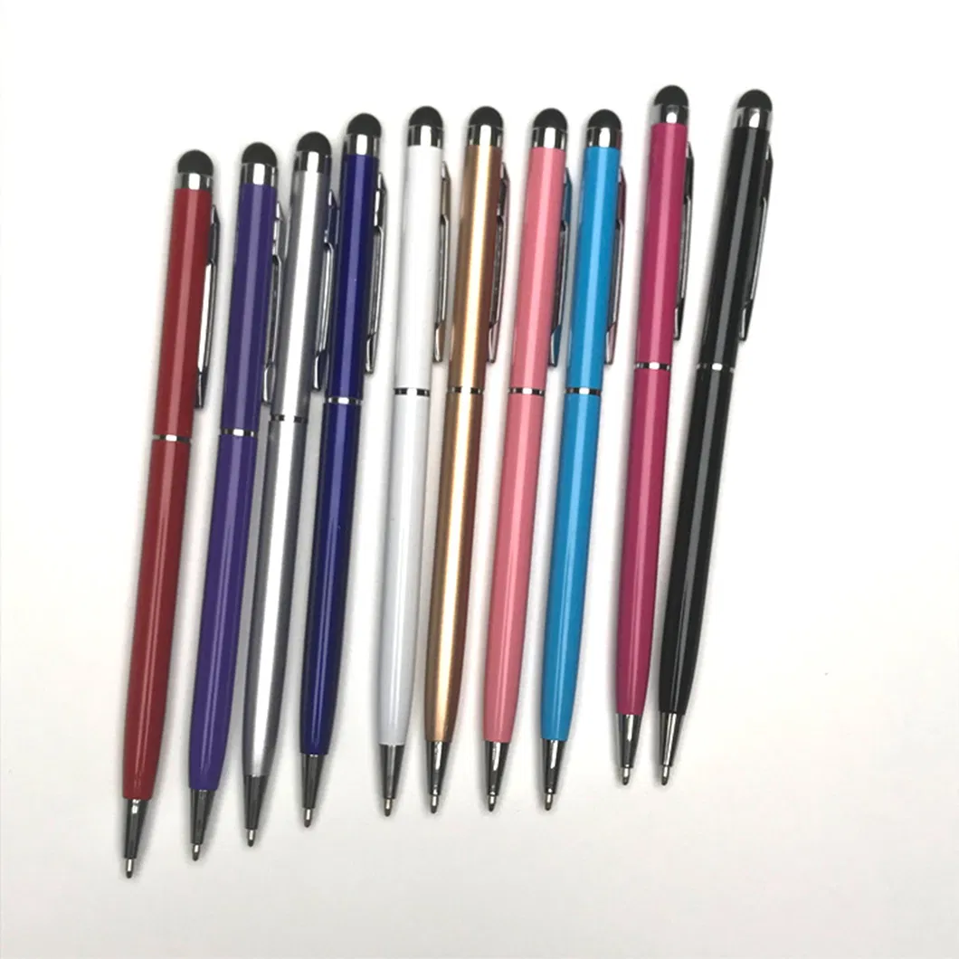 Best Selling Wholesale Custom Metal Ballpoint Pen with Your Logo Print Stylus Promotional Metal Pen