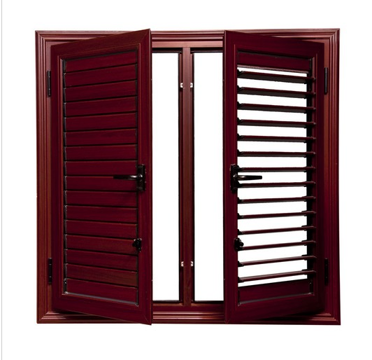 Double Glazing Modern Casement Louvered Window