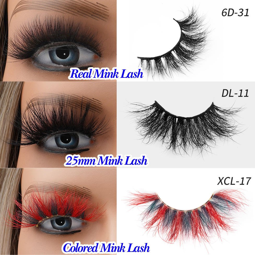2025 Custom 14-18mm Luxury Strip False Eyelashes