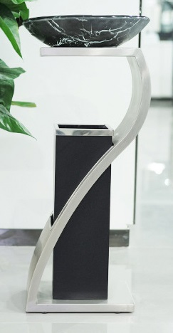 Урна с пепельницей из нержавеющей стали YH-34G
