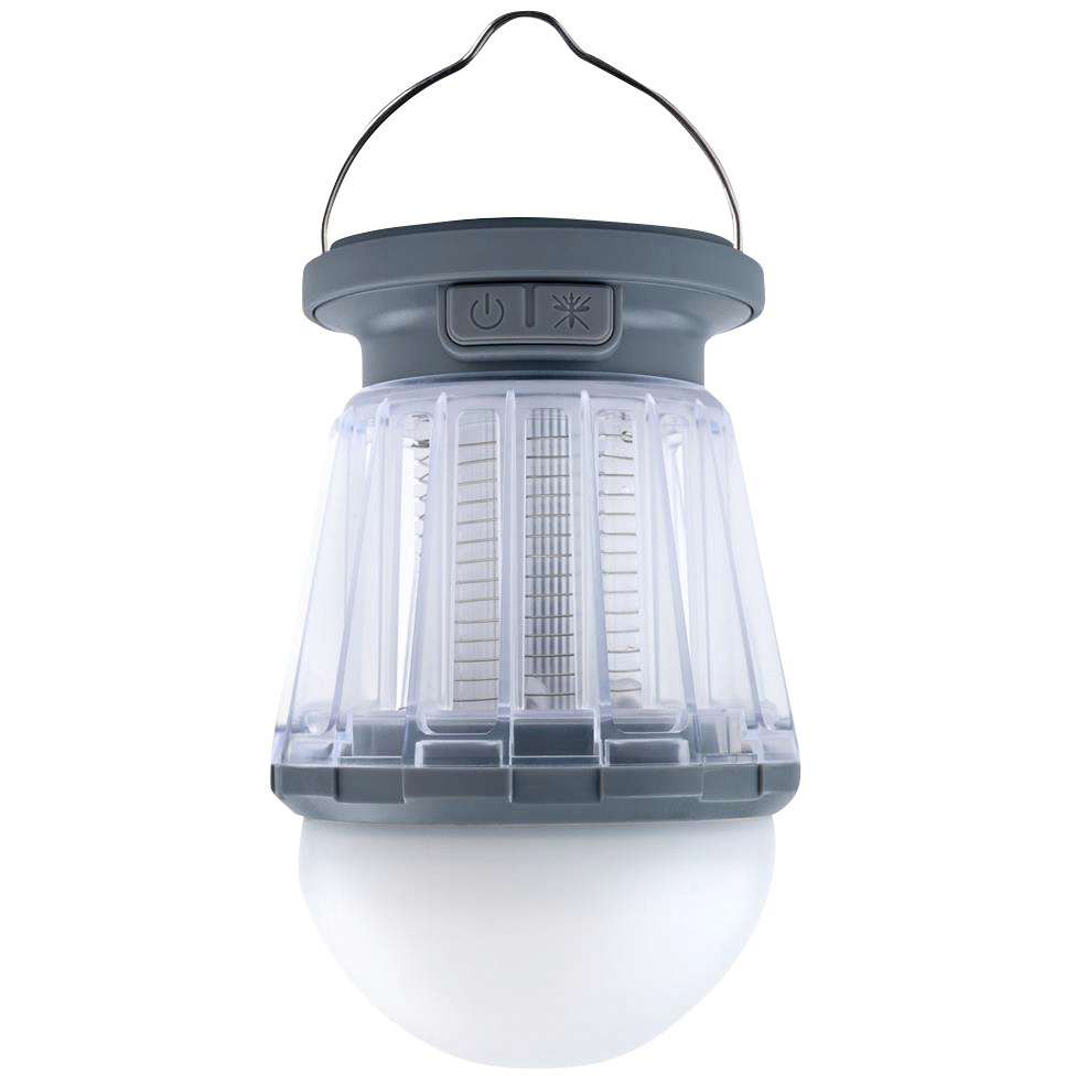 LED Solar Camping Light with Anti-Mosquito UV Trap, Portable and Waterproof - Ideal for Camping, Hiking, and Outdoor Activities