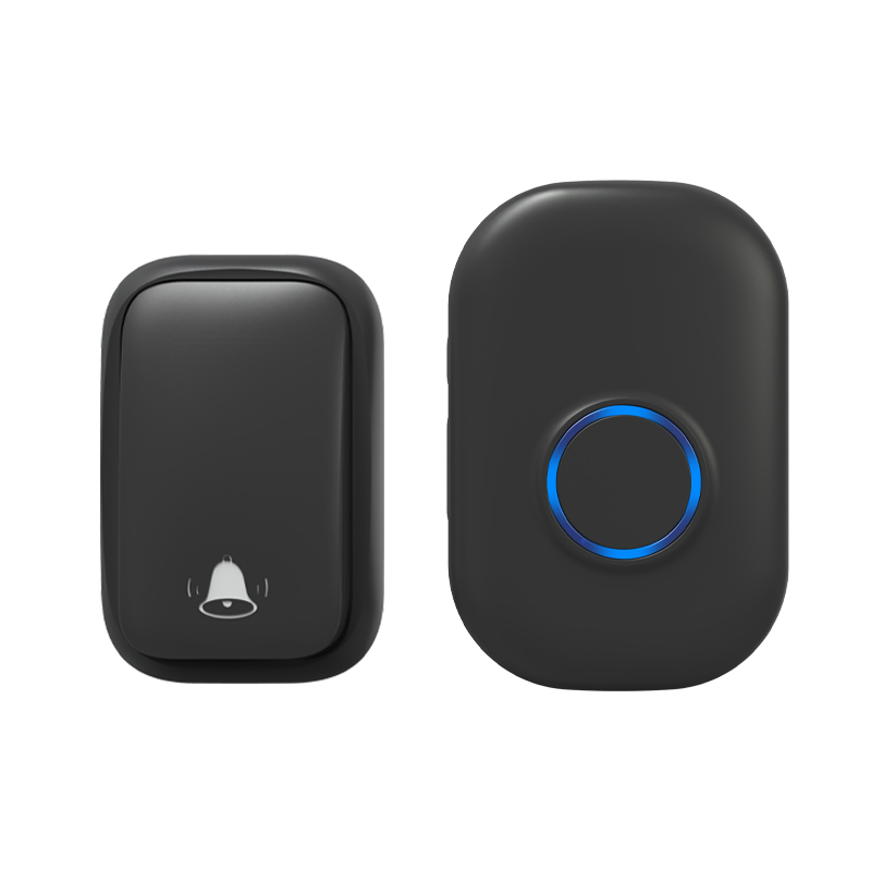 Strong Signal Kinetic No-Battery Required Wireless Doorbell
